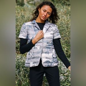 New! MY ANORAK NOTCH COLLAR SHORT SLEEVE JACKET. Size M. Super cute